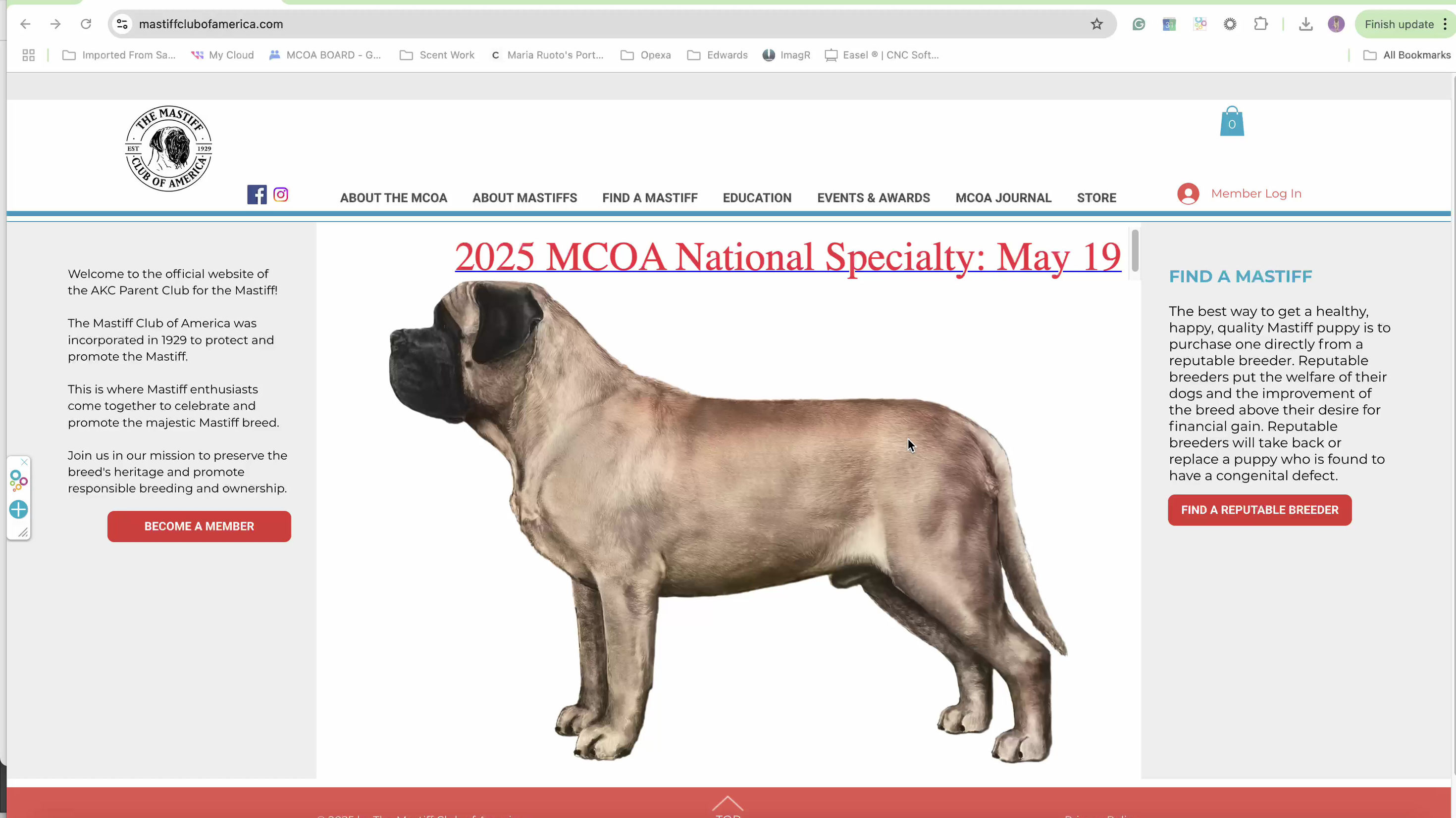 New MCOA Website Walk-through